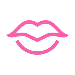 Lip surgery icon